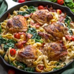 Creamy Garlic Chicken Skillet