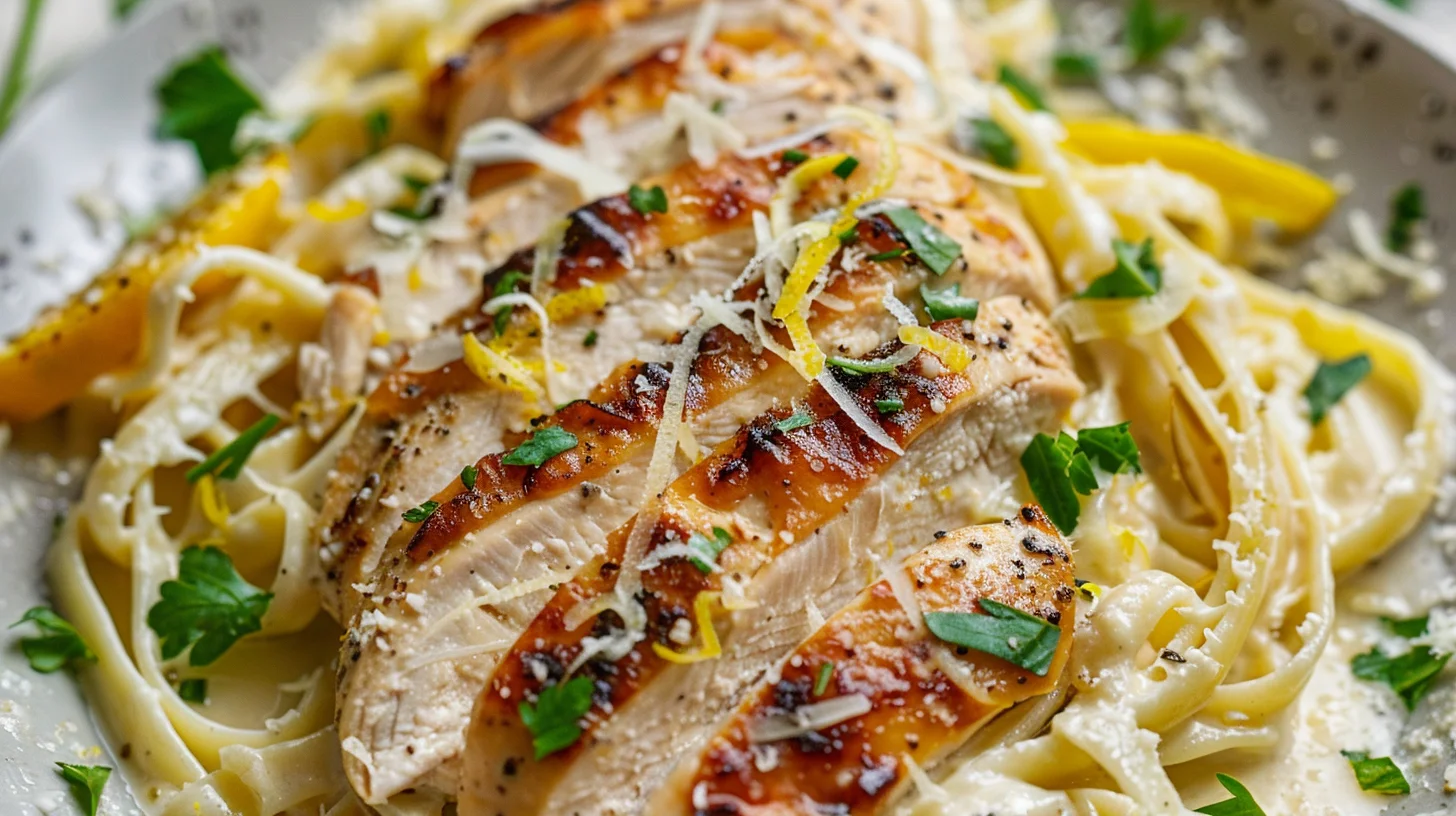 Creamy Lemon Chicken Pasta