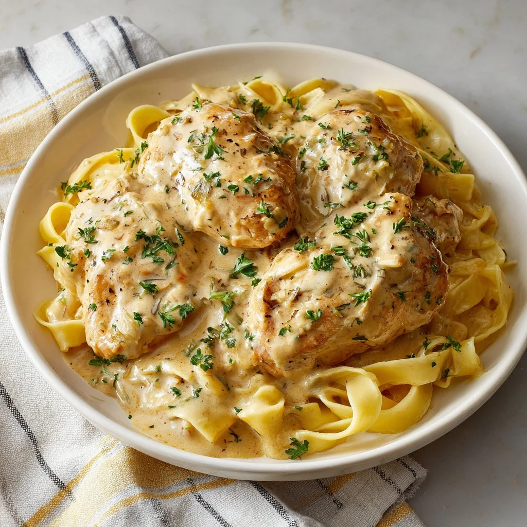 Crock Pot Angel Chicken dish served with rice and vegetables