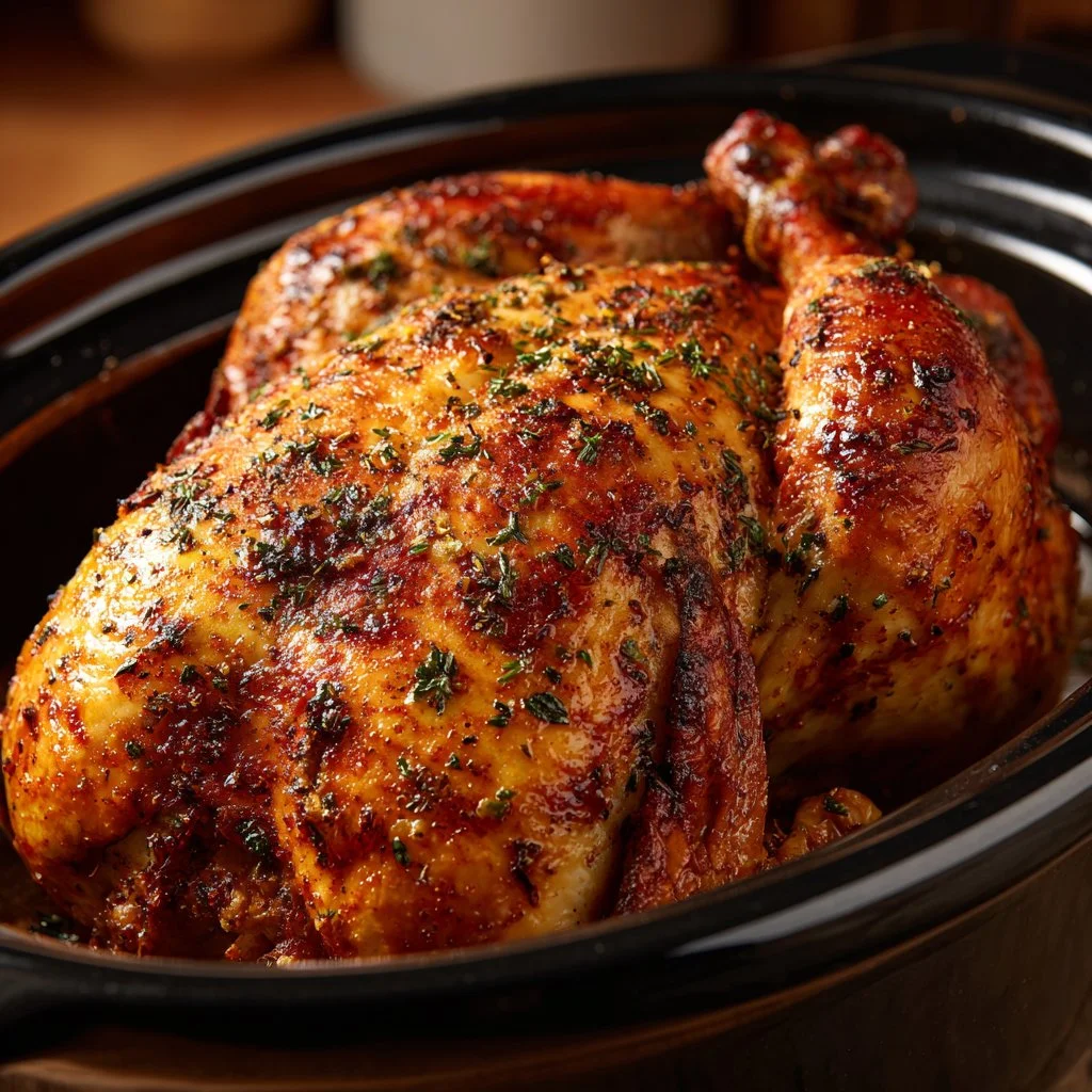 Delicious crockpot whole chicken recipe for tender and juicy results