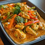 Garlic Butter Chicken And Veggies
