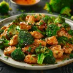Garlic Butter Chicken Broccoli Stir-Fry