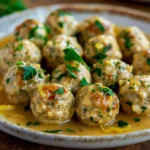 Garlic Butter Chicken Meatballs
