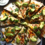 Honey Lime Chicken Quesadillas