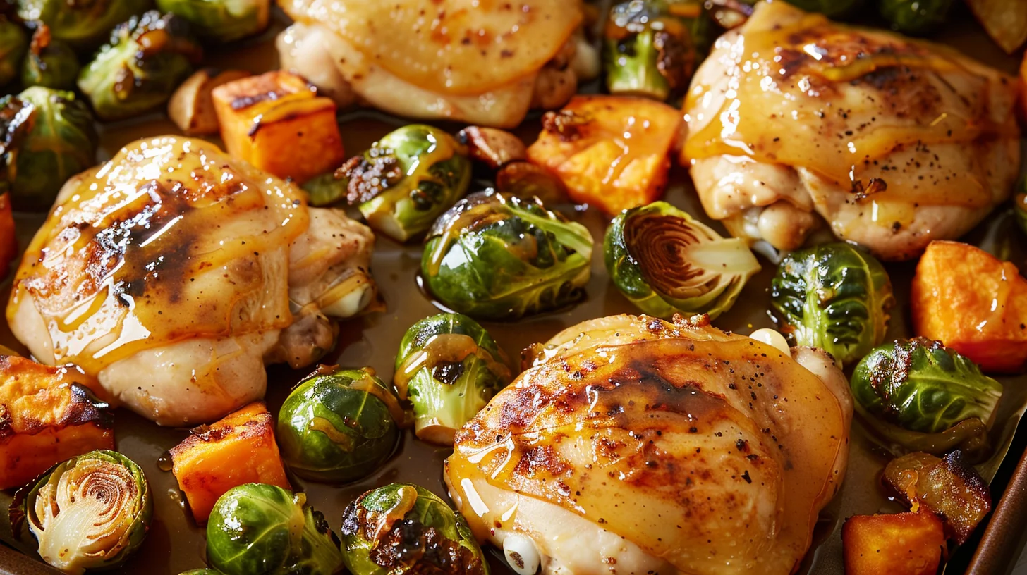 Honey Mustard Chicken Sheet Pan