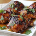 Honey Sriracha Chicken Thighs