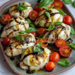 Lemon Basil Chicken Caprese