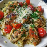 Lemon Herb Chicken Orzo