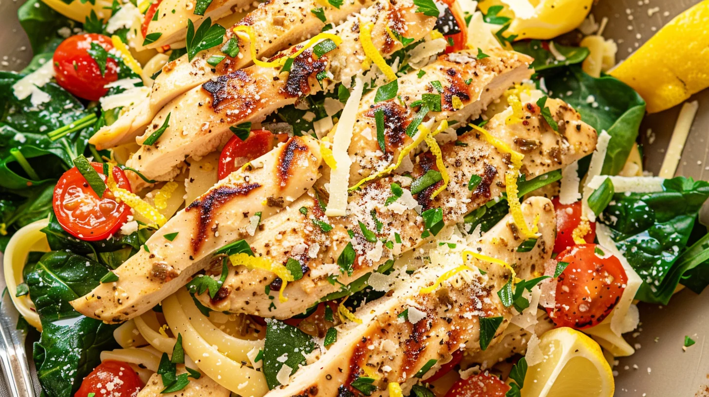 Lemon Herb Chicken Pasta
