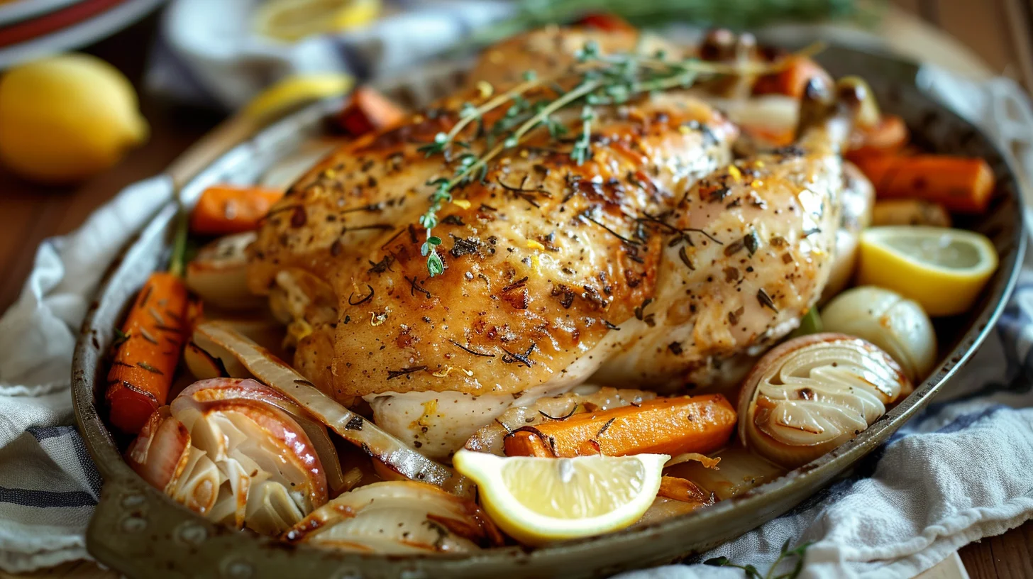 Lemon Thyme Roast Chicken