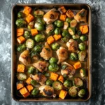 Maple Dijon Chicken Sheet Pan