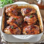 Maple Soy Chicken Thighs