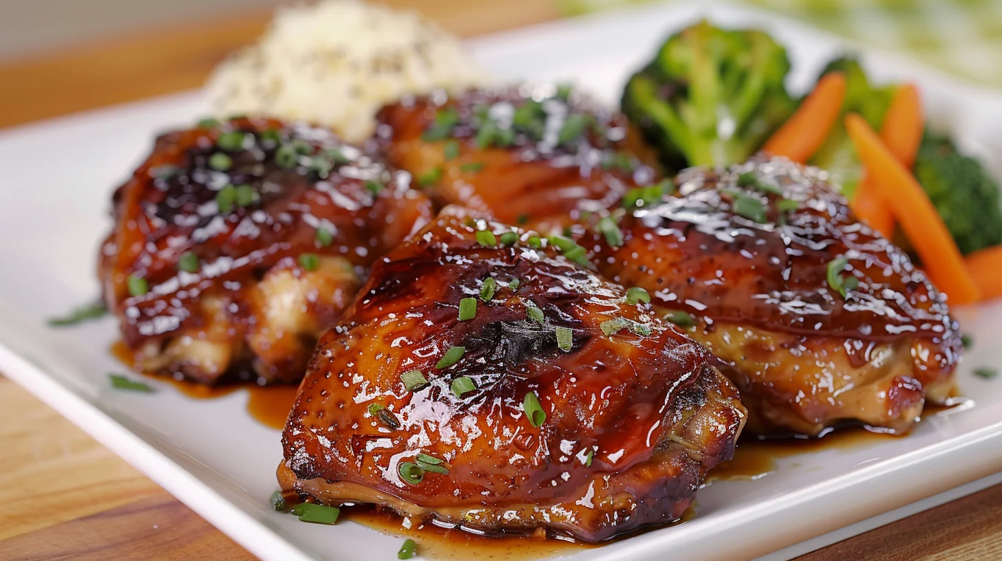 Maple Soy Chicken Thighs