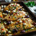 Mediterranean Chicken Sheet Pan