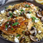 Mediterranean Lemon Chicken Orzo