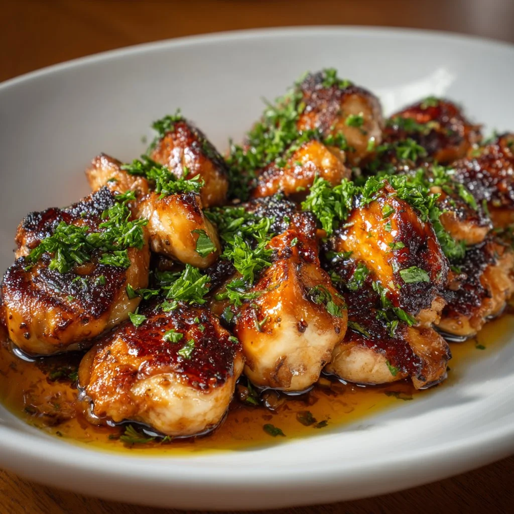 Delicious Chicken Christopher from Morton’s Steakhouse plated elegantly.