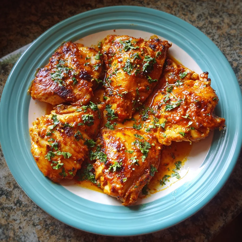 Chipotle copycat roast chicken recipe with spices and herbs
