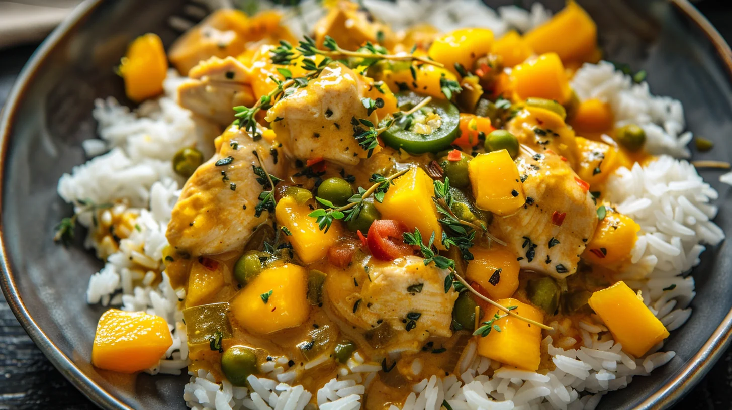 Spicy Coconut Chicken Curry