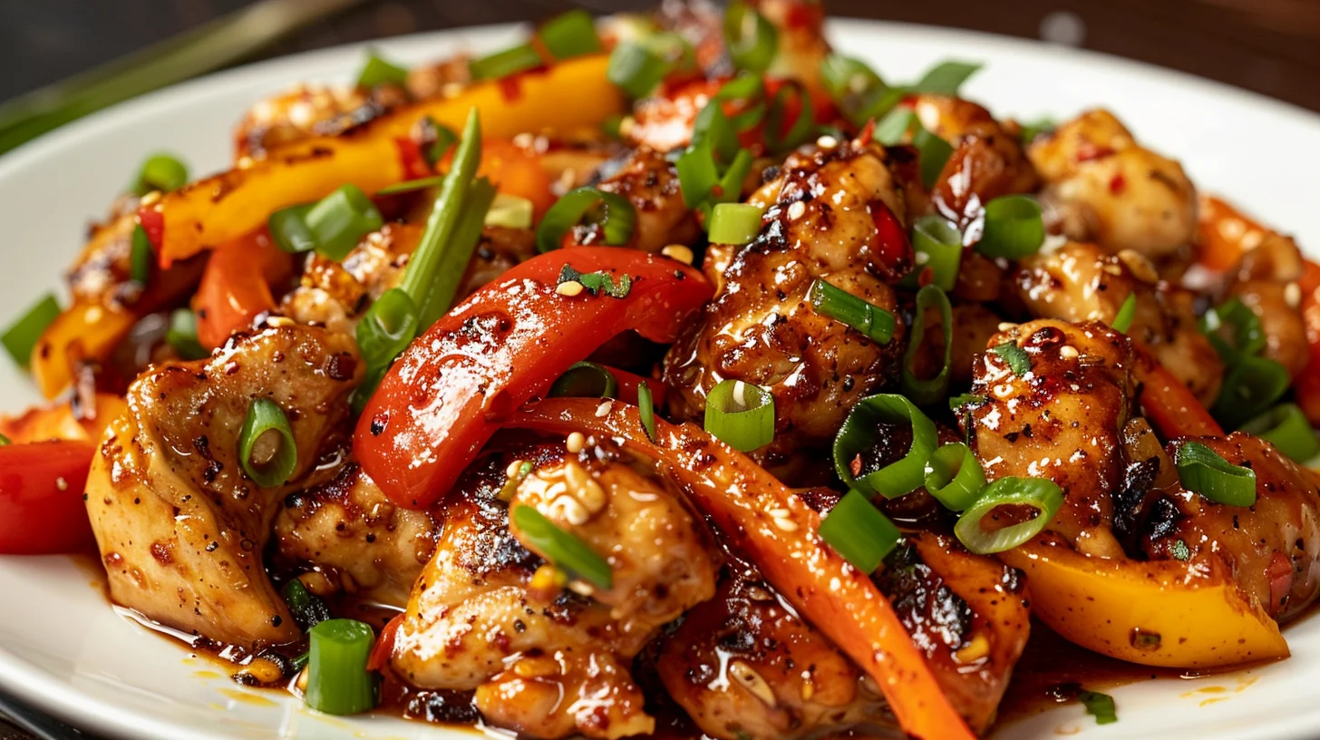 Spicy Garlic Chicken Stir-Fry