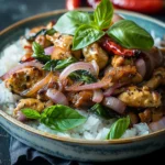 Spicy Thai Basil Chicken