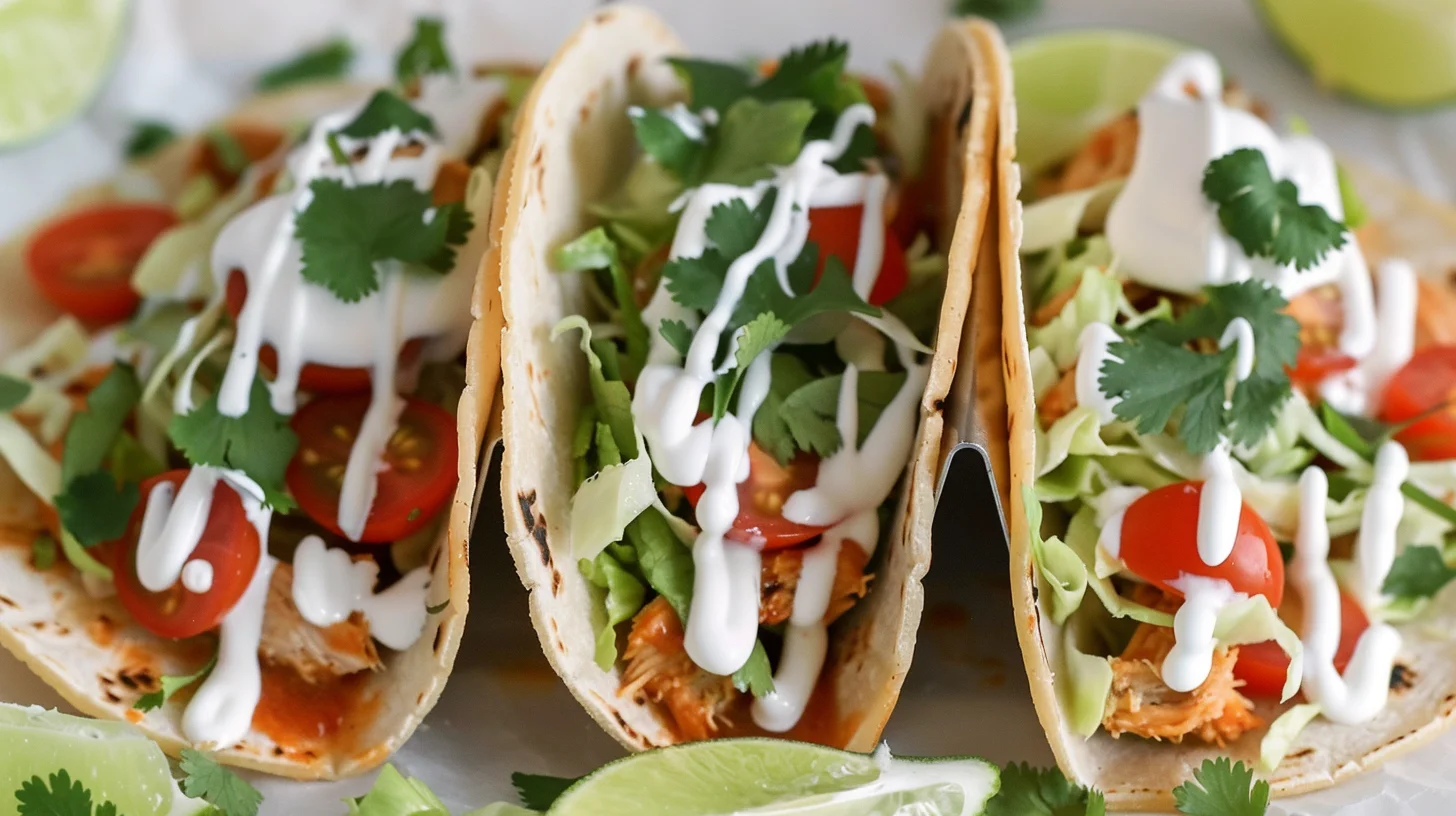 Sweet Chili Chicken Tacos