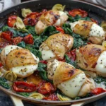 Tuscan Garlic Chicken Skillet