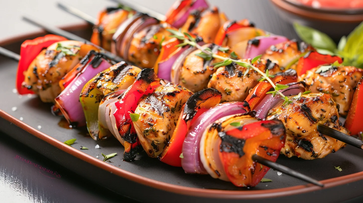 Zesty Mediterranean Chicken Skewers