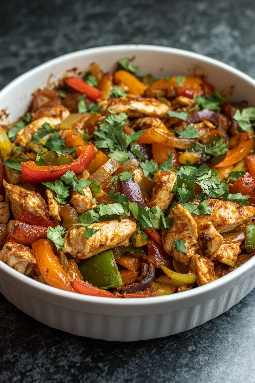 Chicken Fajita Casserole