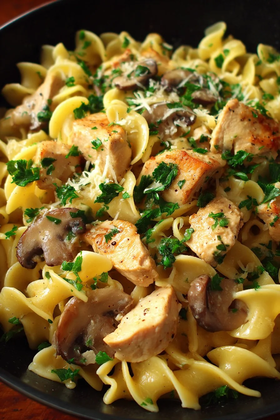 Chicken Buttered Noodles