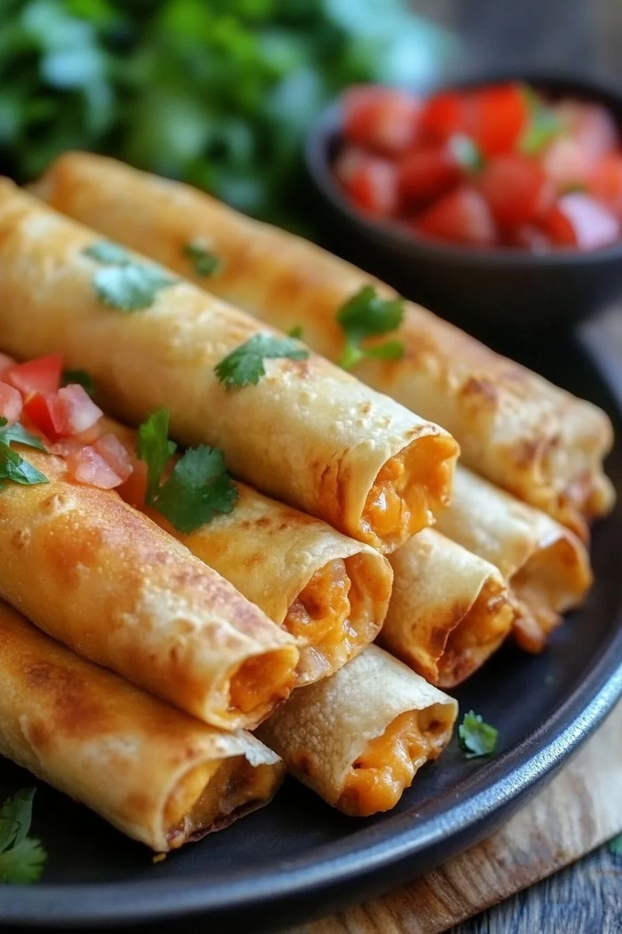 Chicken and Cheese Taquitos Recipe