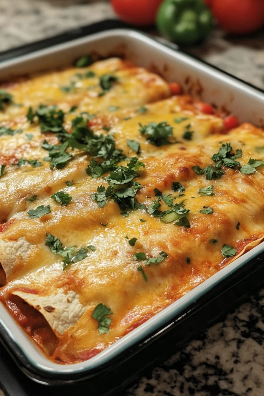 Swiss Chicken Enchilada