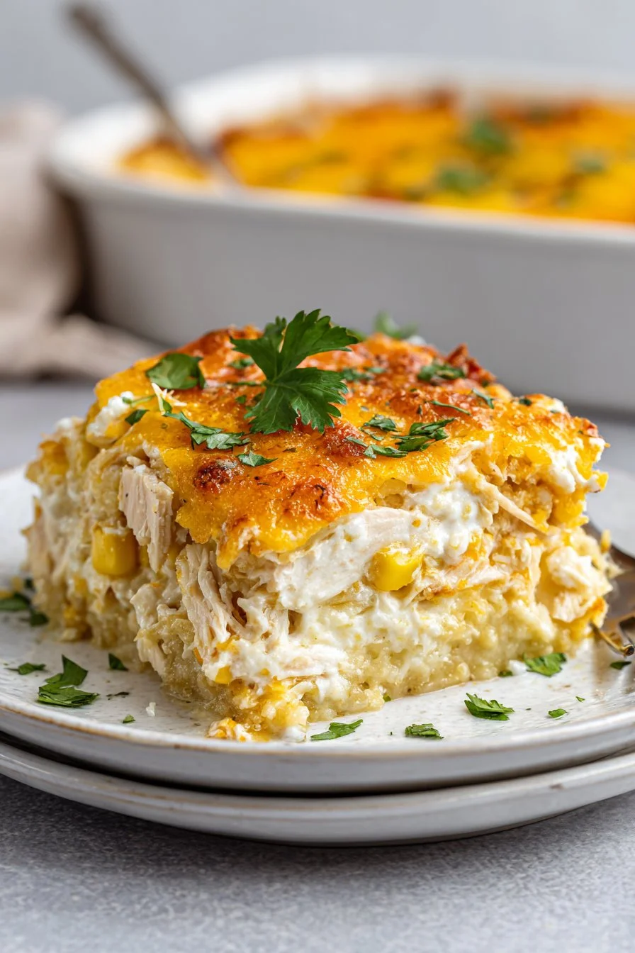 Street Corn Chicken Casserole Recipe