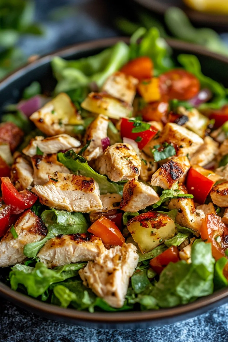 Juicy Fall Harvest Chicken Salad
