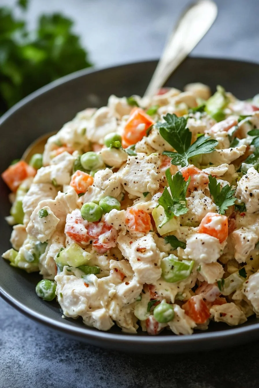 Classic Chicken Salad: Quick and Easy Comfort Food Delight