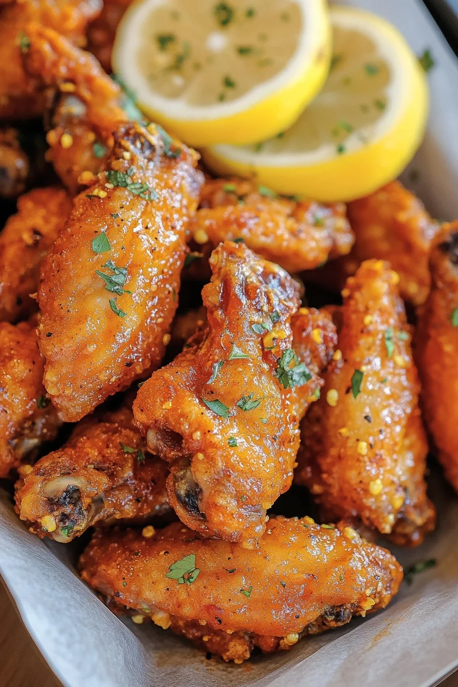 Lemon pepper wings