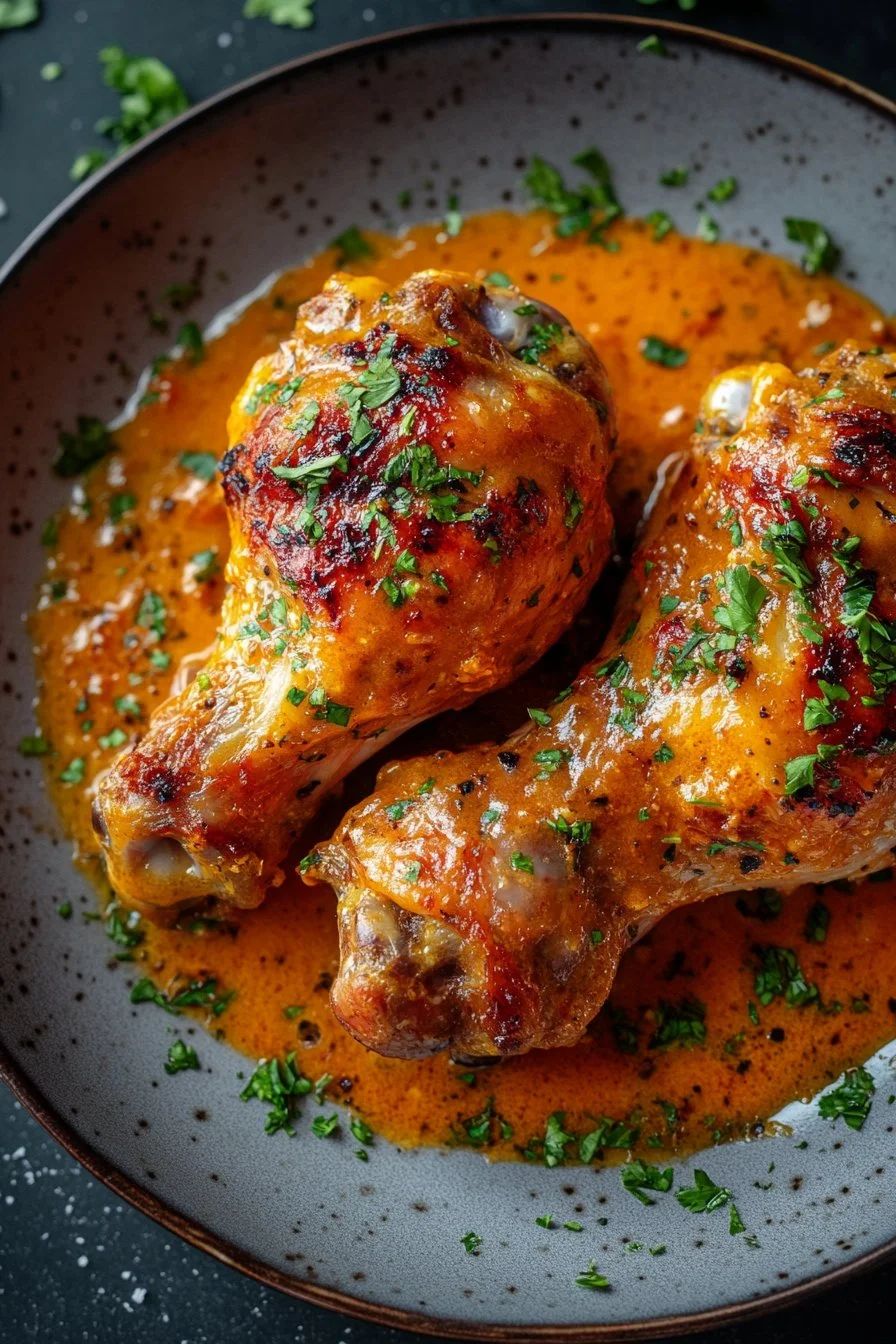 Fall off the bone smothered chicken 🫶🏽 by The Kitchen Baddie