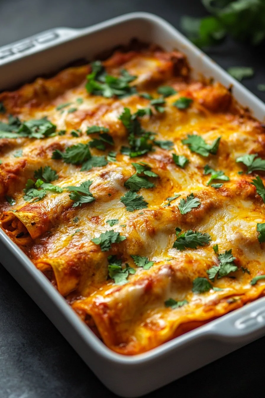 Meaty Enchiladas