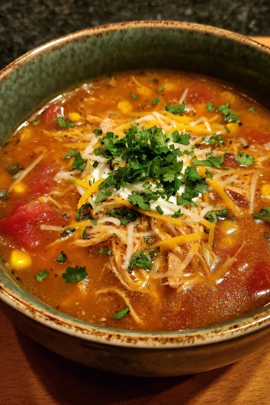 Chicken Enchilada Soup
