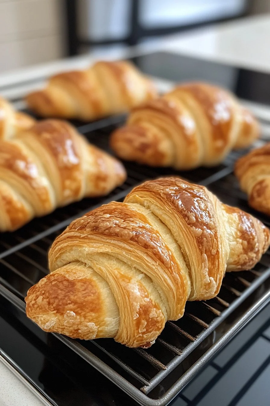 Chicken Cream Cheese Croissants
