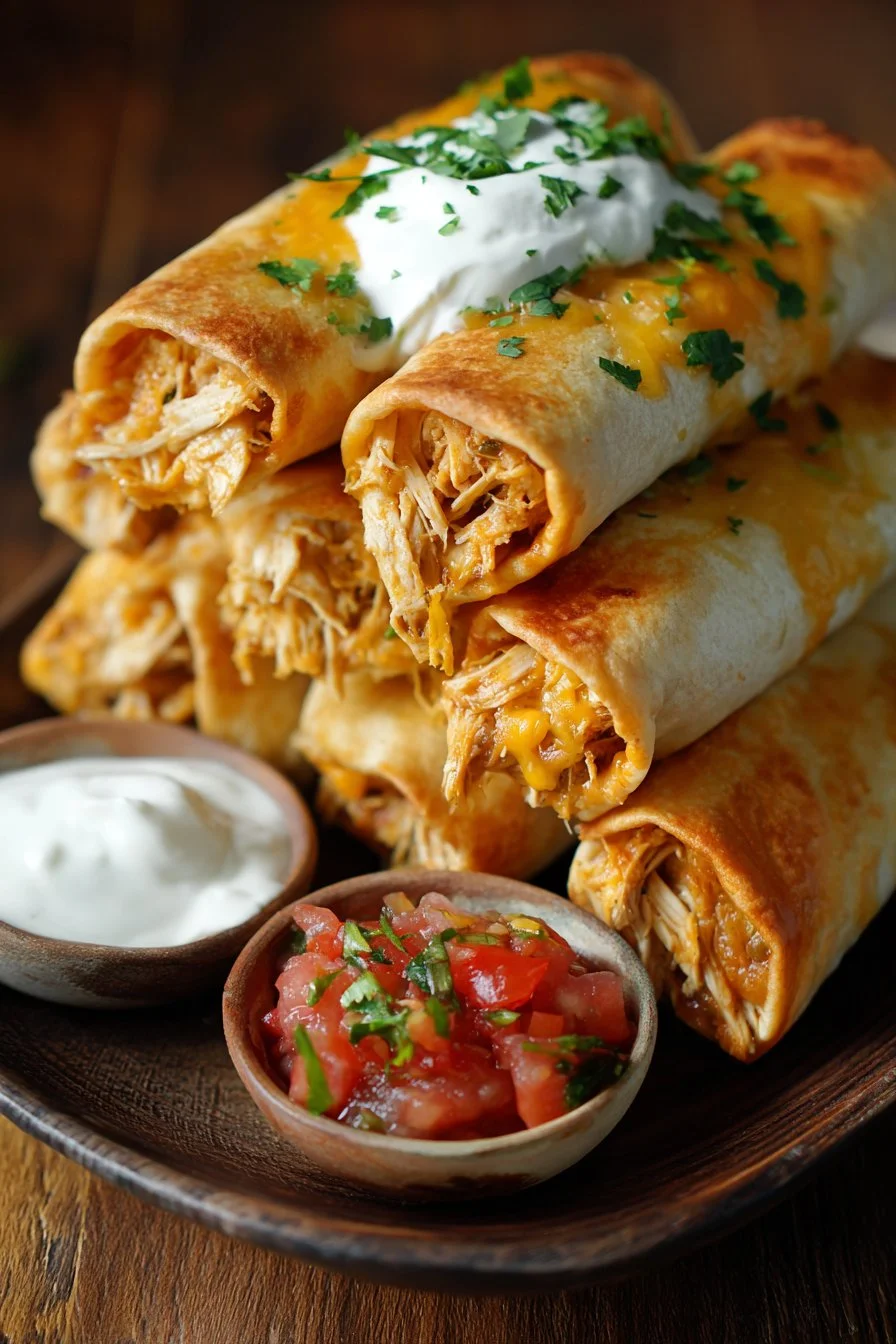 Chicken Chimichangas