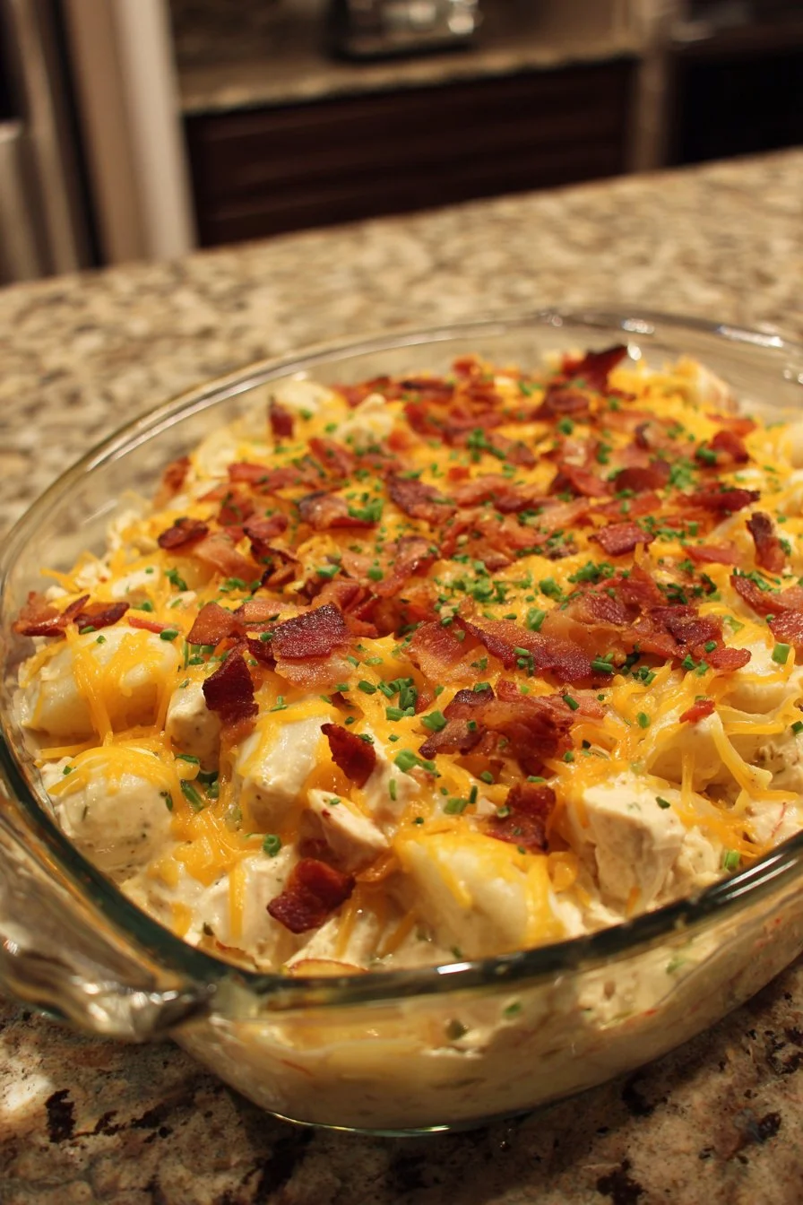 25-Minute Crack Chicken Casserole: Quick Comfort Food Bliss