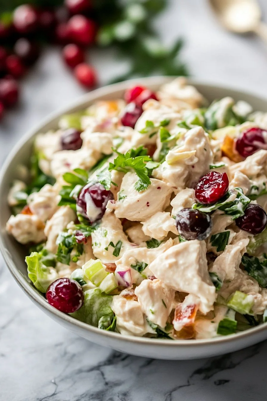 Cranberry Chicken Salad