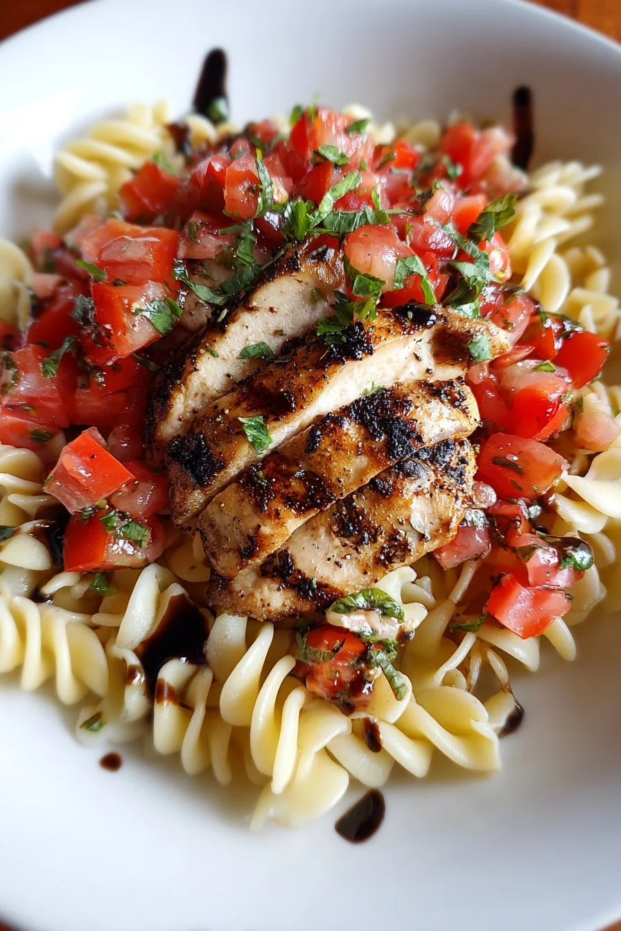 Chicken Bruschetta Pasta
