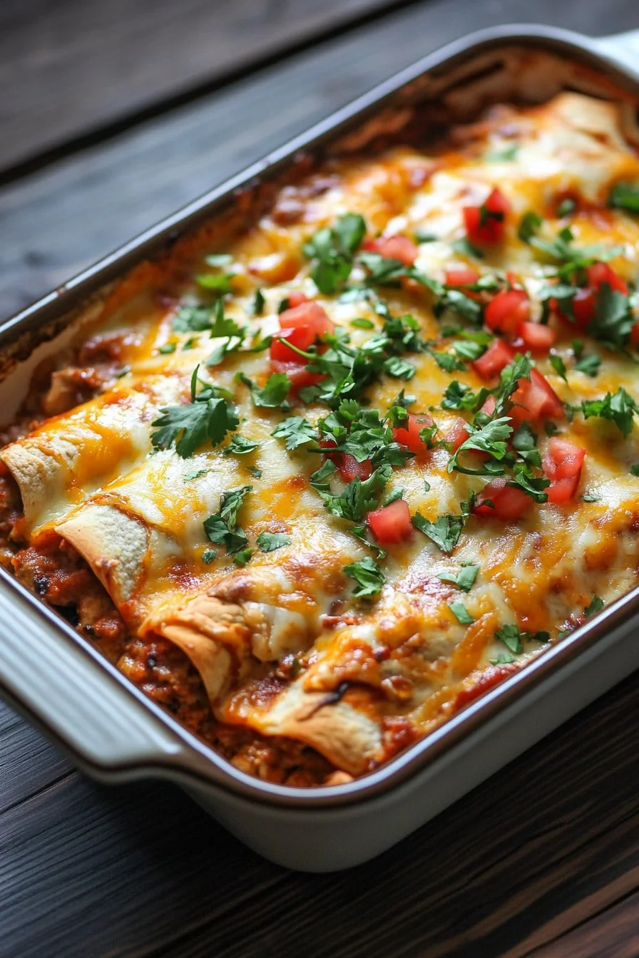Beef Enchilada Casserole