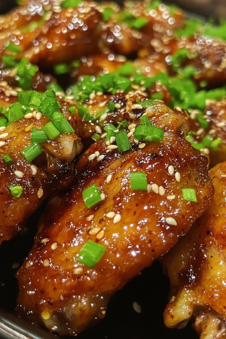 Soy Garlic Wings (Air Fry/Oven Bake)