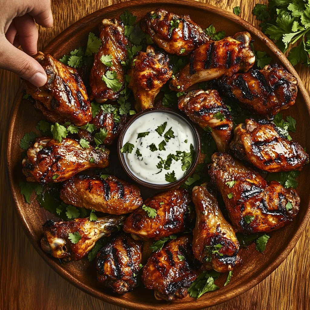 Delicious Baked Chicken Wings recipe by Arabian Chef