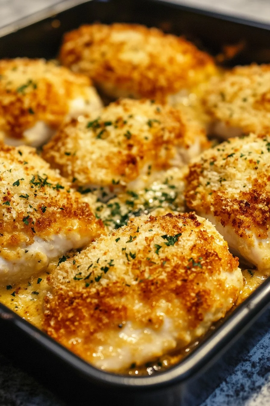 Baked Parmesan Crusted Chicken