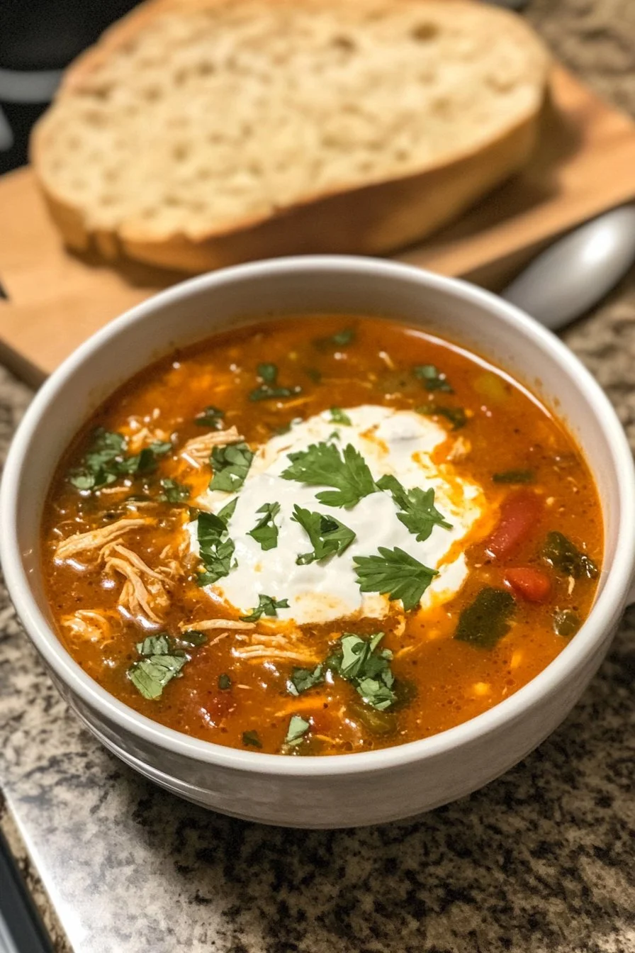 Chicken Enchilada Soup