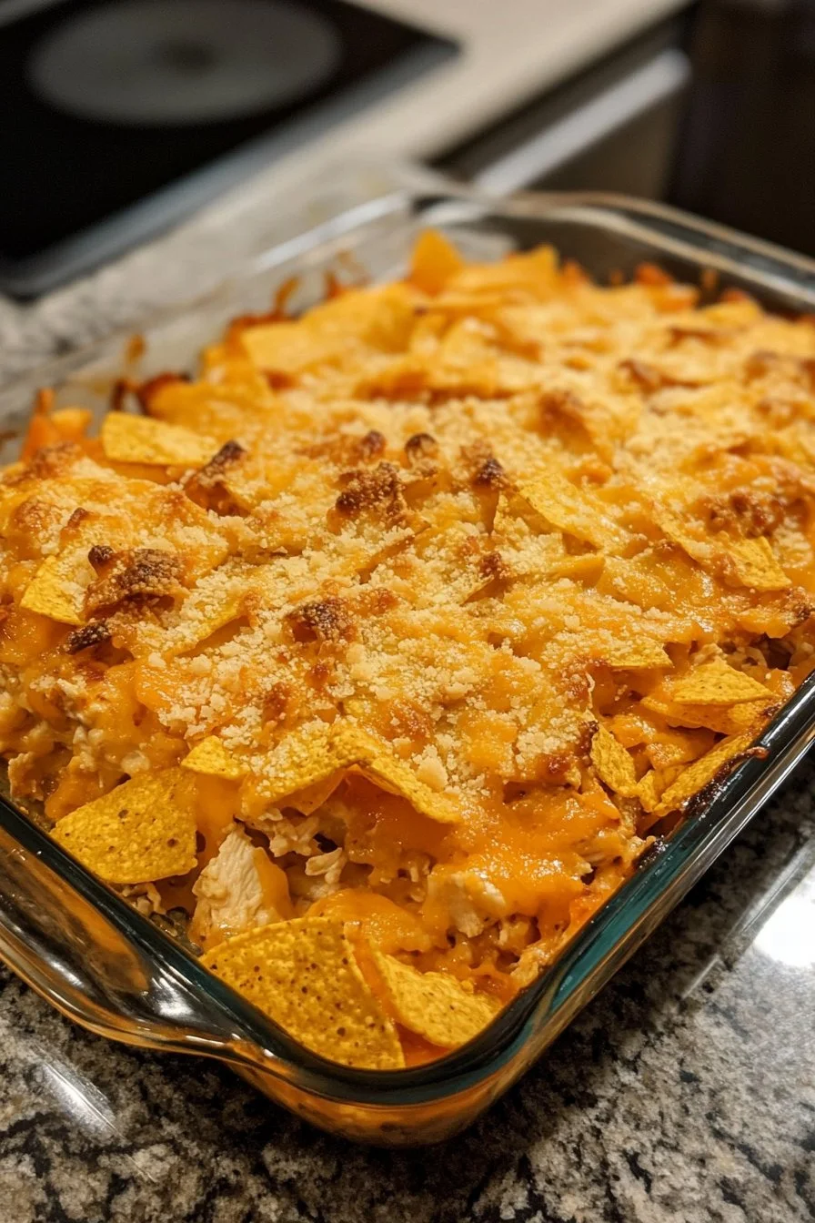 Doritos Cheesy Chicken Casserole
