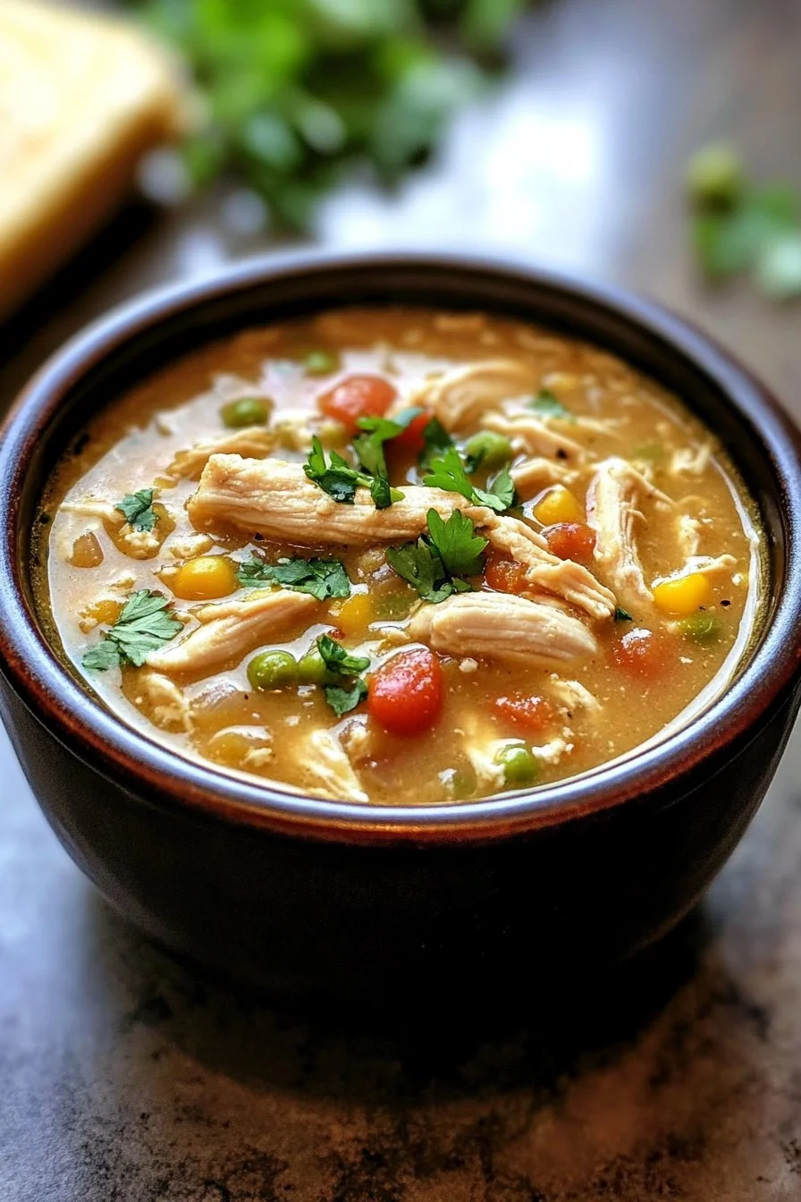 Healthy White Chicken Chili